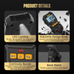 AUTOOL DM202 Mini Digital Multimeter NCV Tester Ture-RMS 4000 Counts
