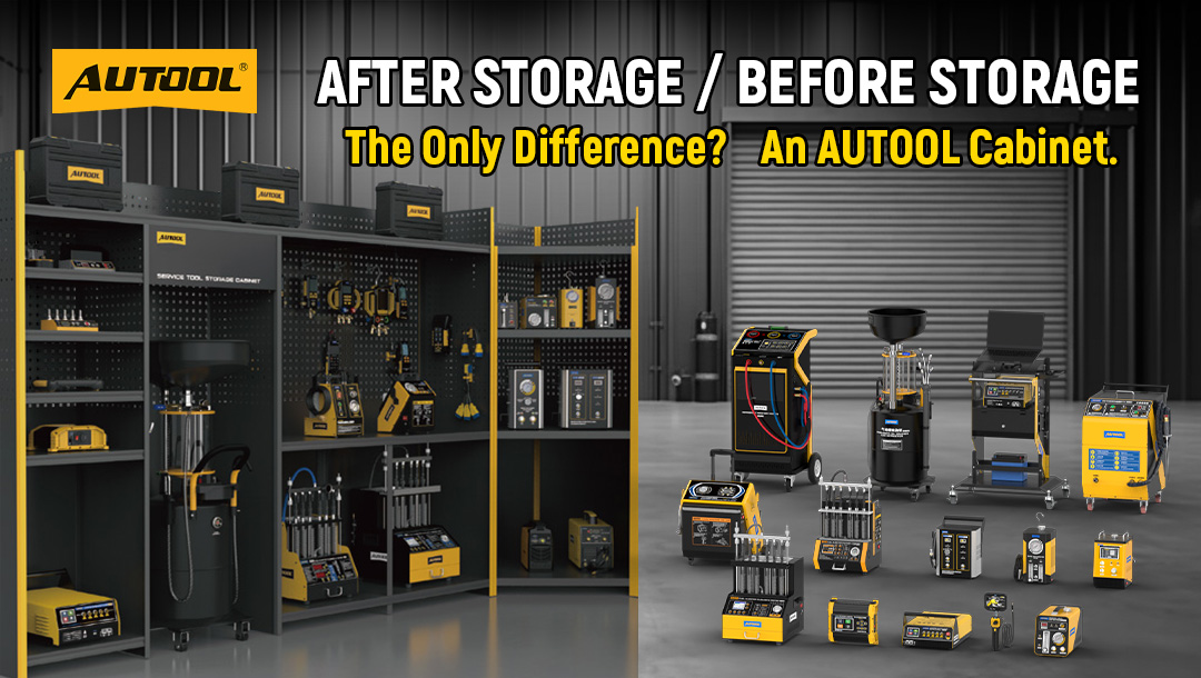 Before vs After: How an AUTOOL Garage Tool Storage Can Transform Your Workshop