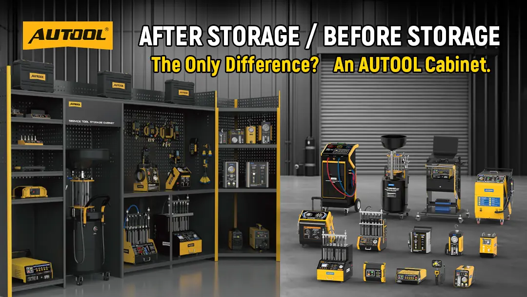 Before vs After: How an AUTOOL Garage Tool Storage Can Transform Your Workshop