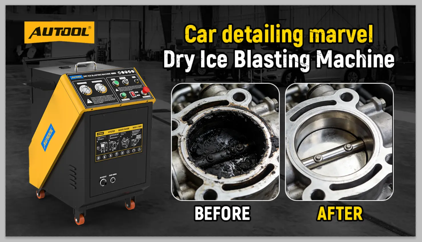 The “Cleaning Wonder” of the Auto Detailing World: Dry Ice Blasting Machine