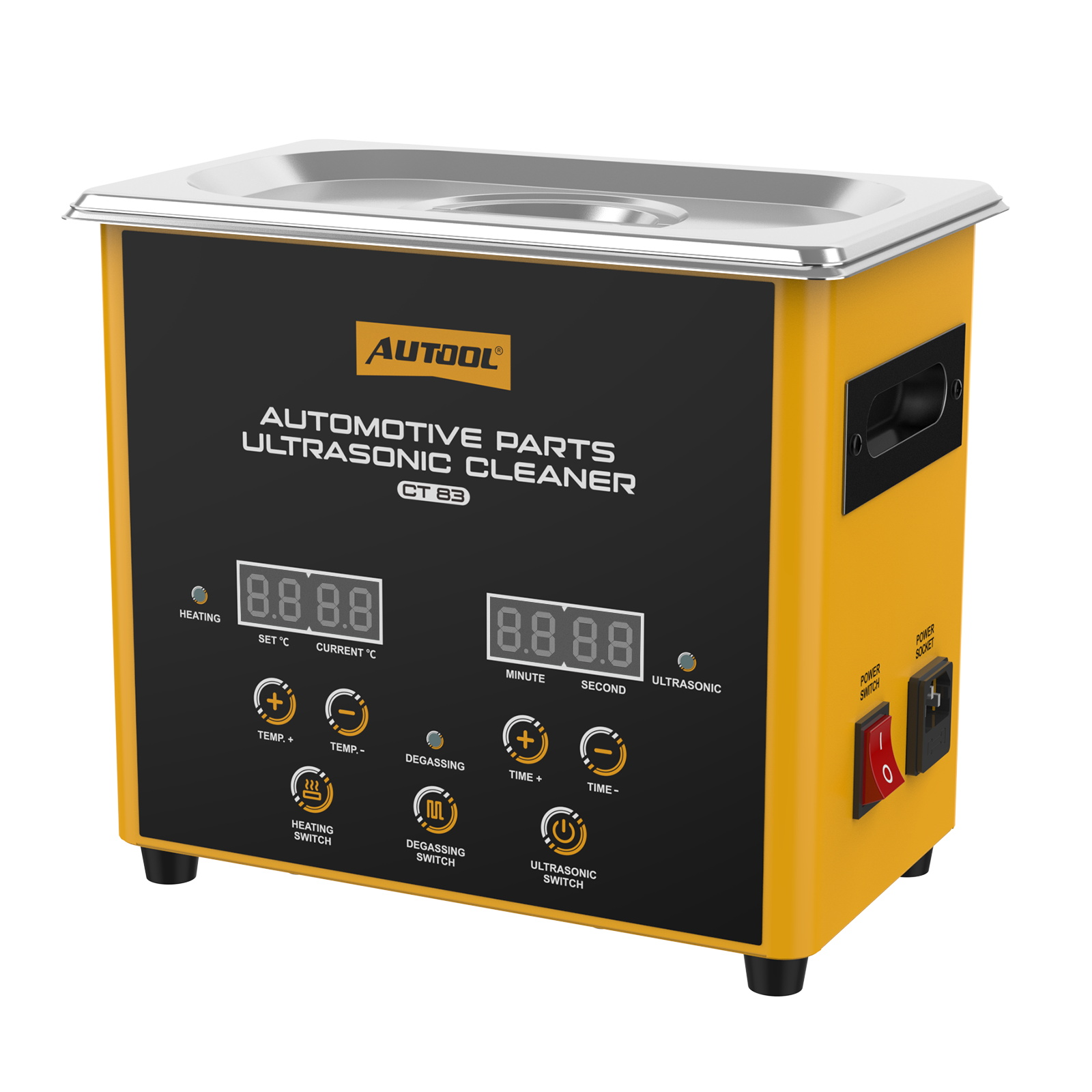 AUTOOL CT83 3L digital ultrasonic cleaner
