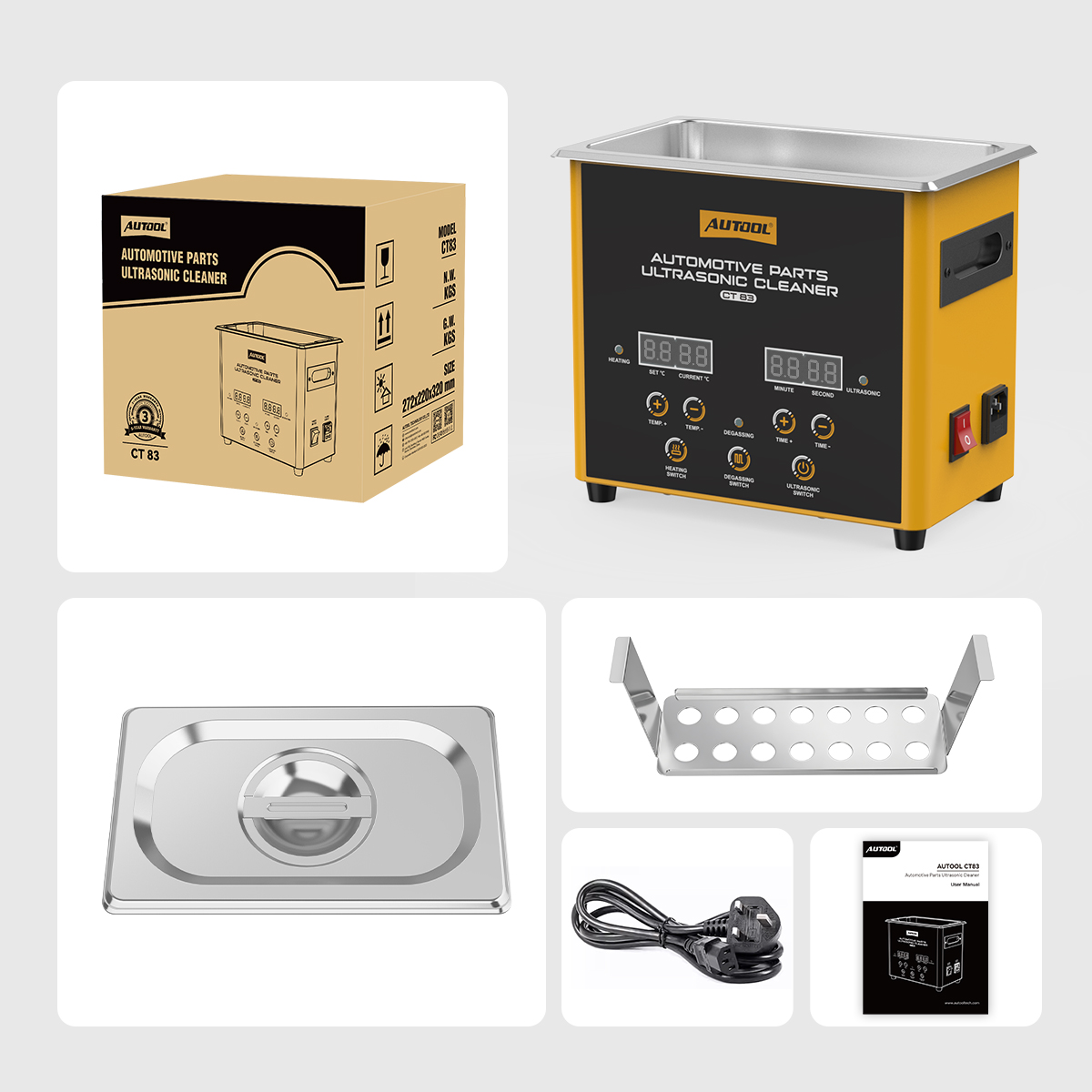 AUTOOL CT83 package contents