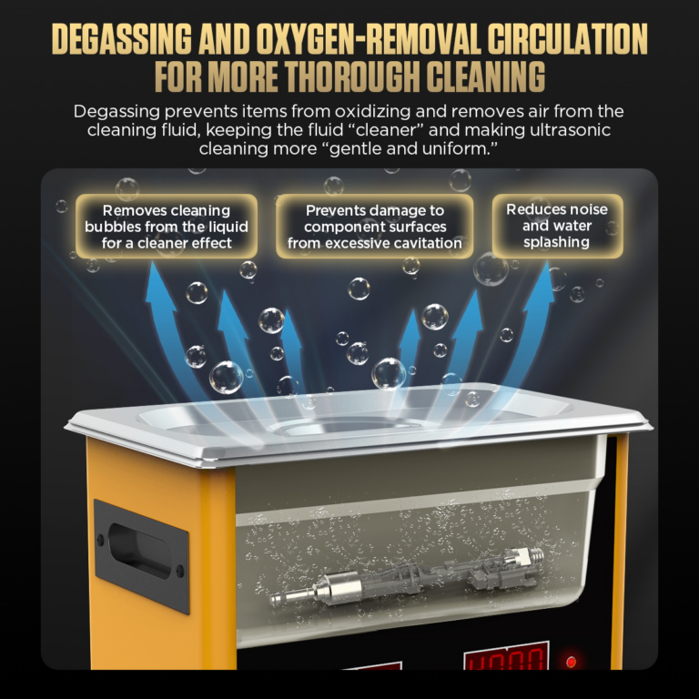 AUTOOL CT83 3 L Dual-Transducer Heated Ultrasonic Parts Cleaner
