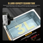 AUTOOL CT83 3 L Dual-Transducer Heated Ultrasonic Parts Cleaner