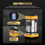 AUTOOL HTS559 1400W high-power motor and external air source connection