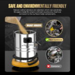 AUTOOL HTS559 walnut shell abrasive for safe engine carbon cleaning