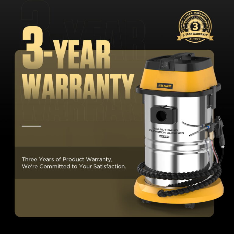 AUTOOL HTS559 30L Walnut Blasting Machine for Intake Valve Cleaning