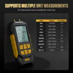 AUTOOL PT530 digital manometer with ten selectable pressure measurement units