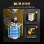 AUTOOL SDT203 smoke tester with built-in air pump