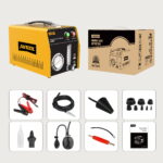 AUTOOL SDT205S automotive smoke leak detector package contents