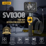 AUTOOL SVB308 360-degree four-way articulating automotive borescope overview
