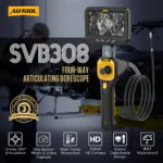 AUTOOL SVB308 360-degree four-way articulating automotive borescope overview