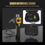 AUTOOL SVB308 detachable 4.3-inch screen design for convenient borescope storage
