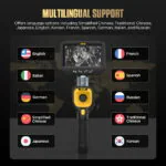 AUTOOL SVB308 multilingual interface for global automotive technicians