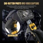 AUTOOL SVB308 one-button photo and video capture for automotive inspection