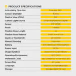 AUTOOL SVB308 automotive borescope product specifications