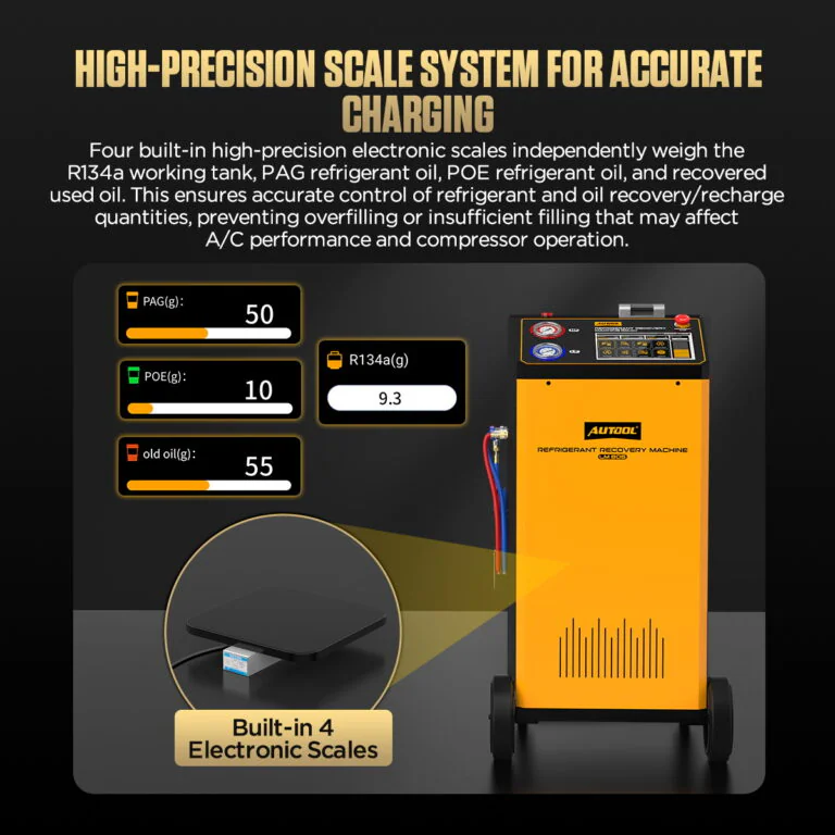 AUTOOL LM806 R134a A/C Service Workstation