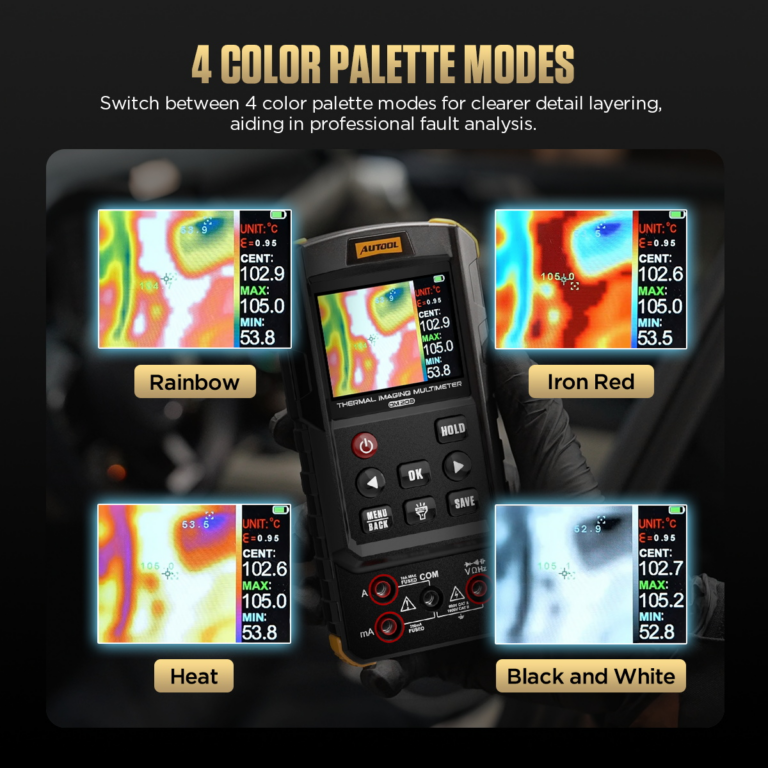 AUTOOL DM208 Thermal Imaging Digital Multimeter