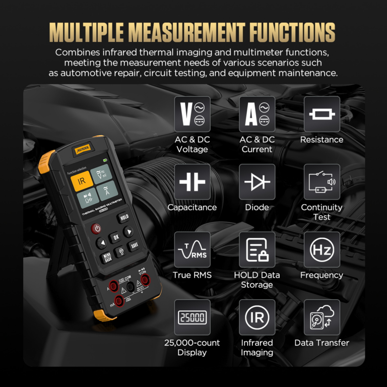 AUTOOL DM208 Thermal Imaging Digital Multimeter