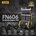 FUEL INJECTOR CLEANER &TESTER1 AUTOOL FN606 6-Cylinder GDI/EFI/FSI Fuel Injector Cleaner and Tester