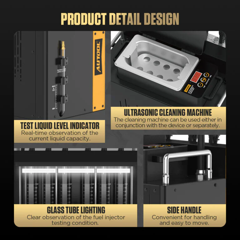 FUEL INJECTOR CLEANER &TESTER11 AUTOOL FN606 6-Cylinder GDI/EFI/FSI Fuel Injector Cleaner and Tester