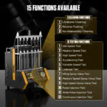FUEL INJECTOR CLEANER &TESTER3 AUTOOL FN606 6-Cylinder GDI/EFI/FSI Fuel Injector Cleaner and Tester