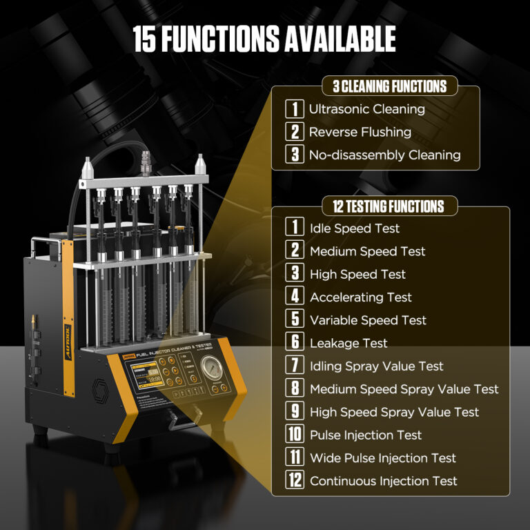 FN606 Fuel Injector Cleaner & Tester