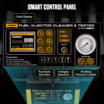 FUEL INJECTOR CLEANER &TESTER5 AUTOOL FN606 6-Cylinder GDI/EFI/FSI Fuel Injector Cleaner and Tester
