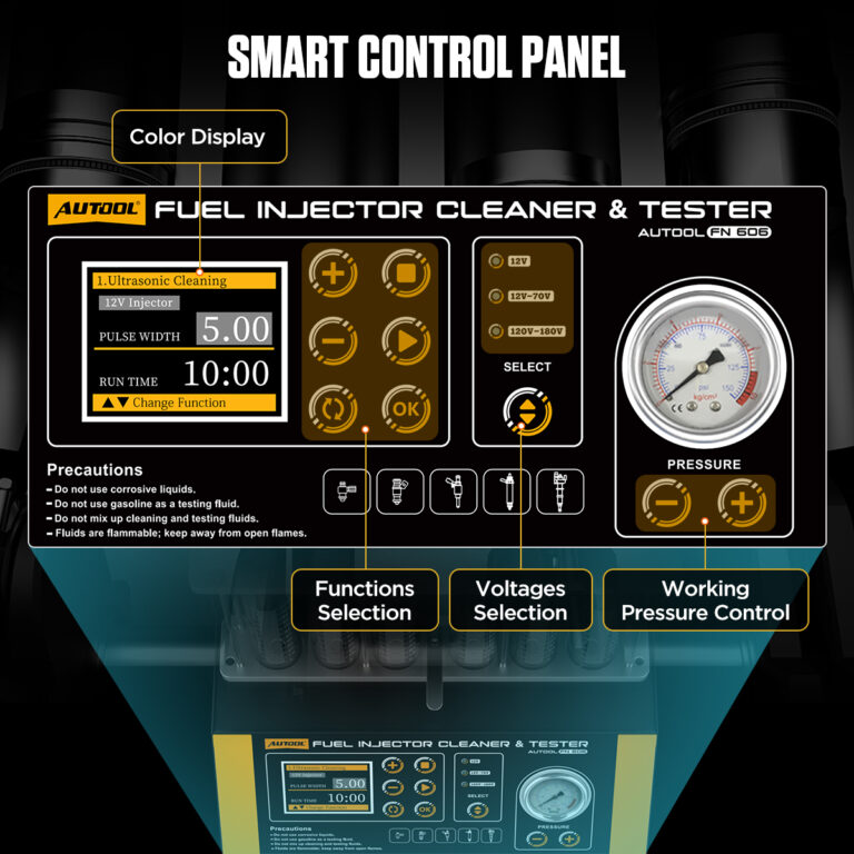 FN606 Fuel Injector Cleaner & Tester