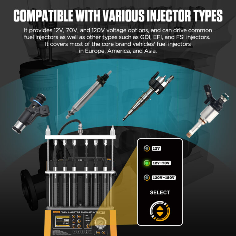 FN606 Fuel Injector Cleaner & Tester
