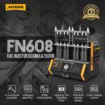 AUTOOL FN608 8-Cylinder Twin-Pump GDI/EFI/FSI Fuel Injector Cleaner and Tester