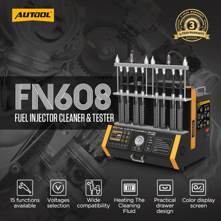 AUTOOL FN608 Fuel Injector Cleaner & Tester