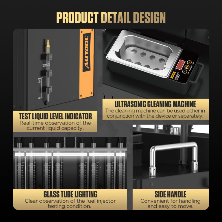 AUTOOL FN608 Fuel Injector Cleaner & Tester