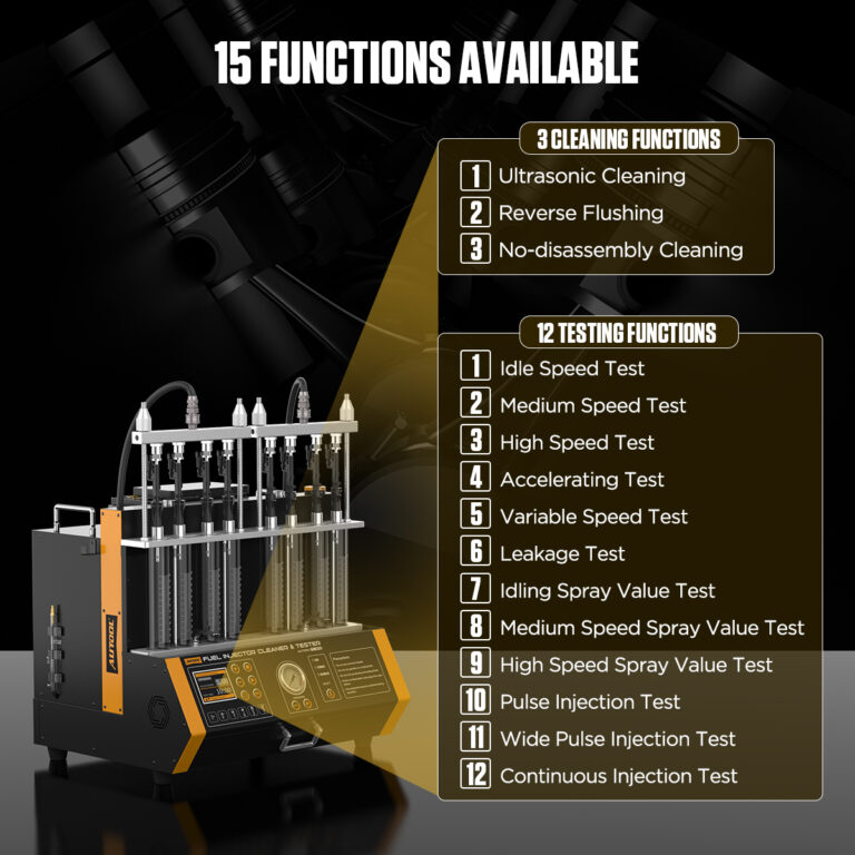 AUTOOL FN608 Fuel Injector Cleaner & Tester