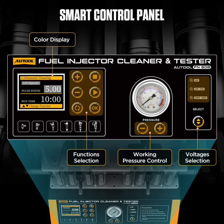 AUTOOL FN608 Fuel Injector Cleaner & Tester