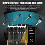 AUTOOL FN608 8-Cylinder Twin-Pump GDI/EFI/FSI Fuel Injector Cleaner and Tester