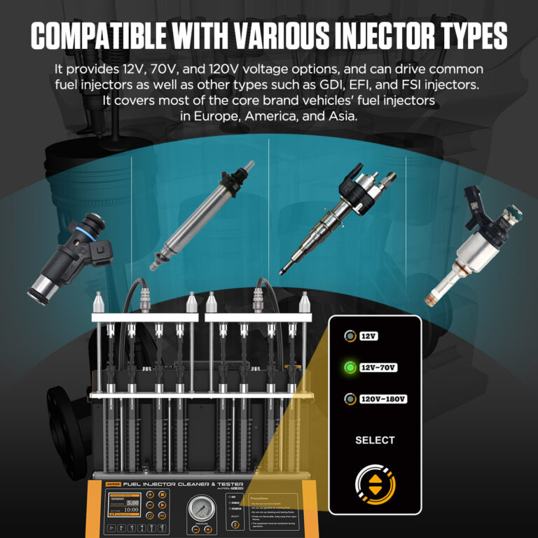 AUTOOL FN608 Fuel Injector Cleaner & Tester
