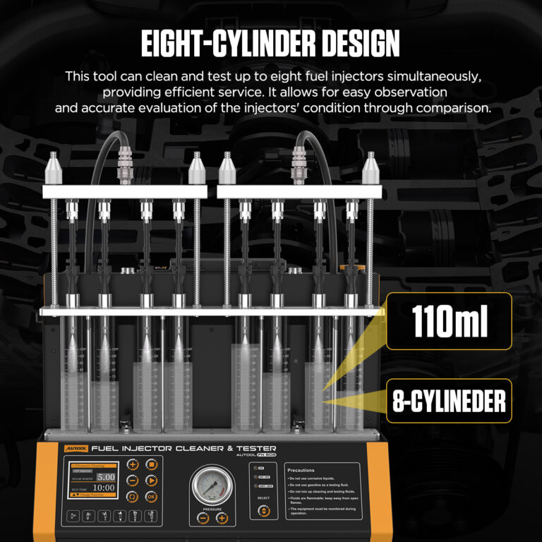 AUTOOL FN608 Fuel Injector Cleaner & Tester