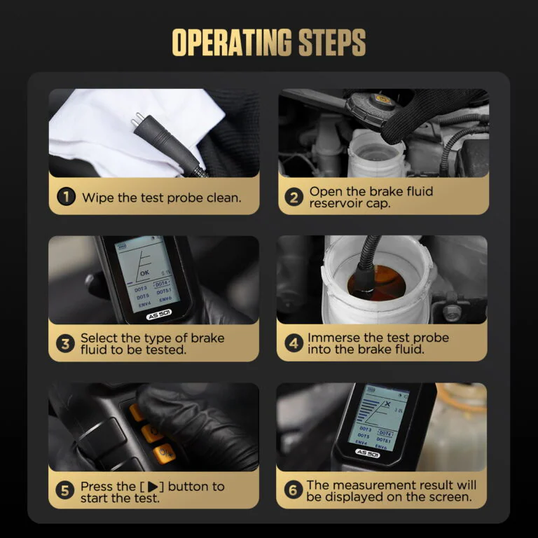 AUTOOL AS501 Brake Fluid Moisture Tester