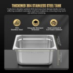 AUTOOL CT85 Digital Ultrasonic Cleaner10 AUTOOL CT85 10 L Heated Ultrasonic Parts Cleaner