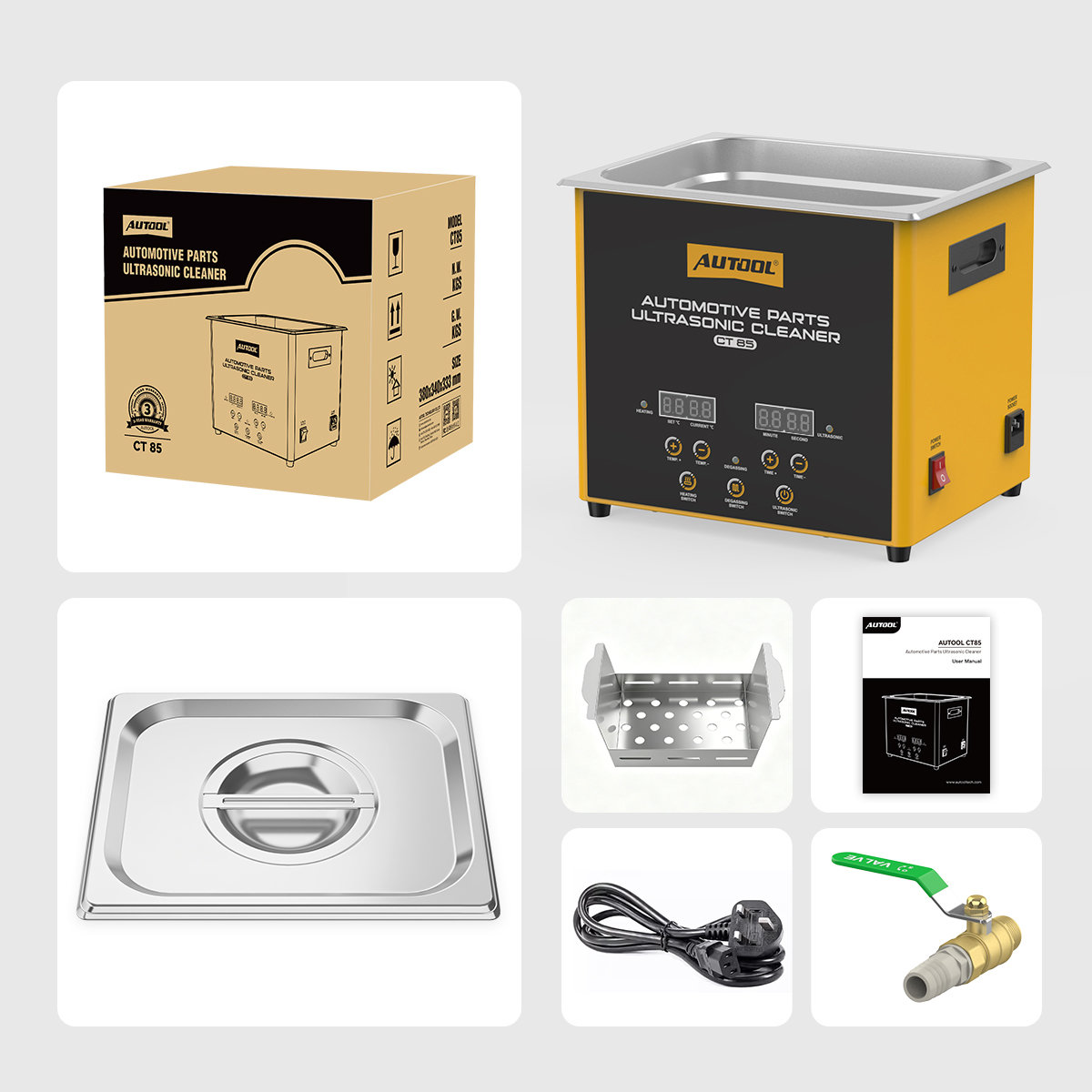 AUTOOL CT85 package contents