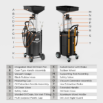 AUTOOL OD750 Pneumatic Oil Drainer and Extractor