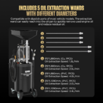 AUTOOL OD750 Pneumatic Oil Drainer and Extractor