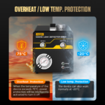 AUTOOL SML310 Automotive Smoke Leak Detector with Mechanical Pressure Gauge