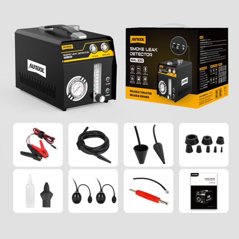 AUTOOL SML330 Smoke Machine Leak Detector12 AUTOOL SML330 Automotive Smoke Leak Detector