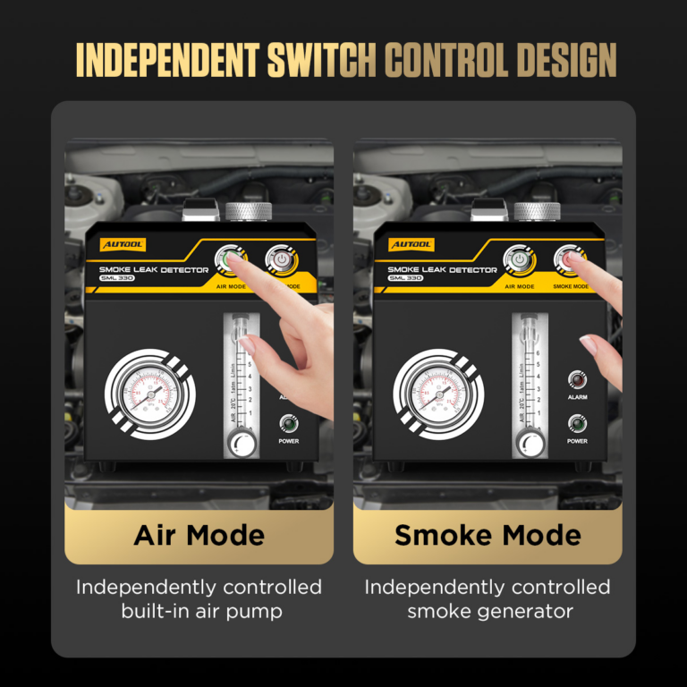 AUTOOL SML330 Smoke Machine Leak Detector7 AUTOOL SML330 Automotive Smoke Leak Detector