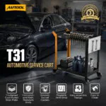 AUTOOL T31 Two-Tier Workshop Tool Cart