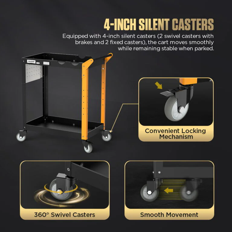 AUTOOL T31 Two-Tier Workshop Tool Cart