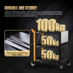 AUTOOL T32 Three-Tier Workshop Tool Cart