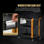 AUTOOL T32 Three-Tier Workshop Tool Cart